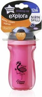 TOMMEE TIPPEE Netekoucí termohrnek Explora 260 ml 12m+, růžový - obrázek 2