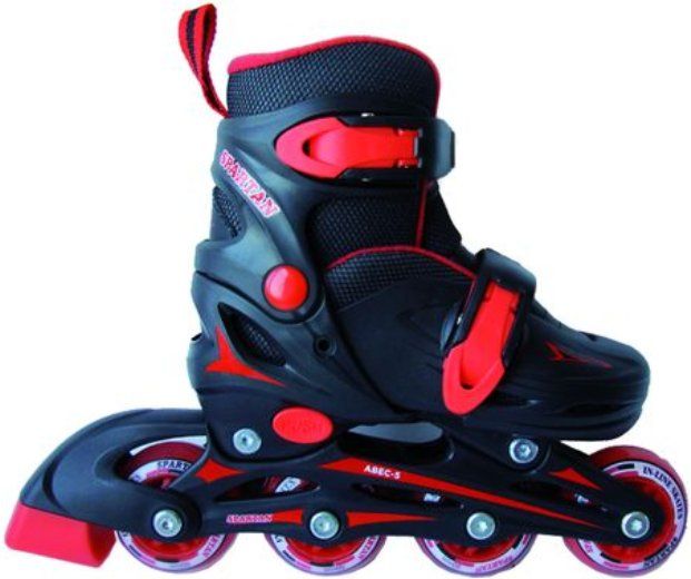 Kolečkové brusle SPARTAN Fun-Soft - S (30-33) - obrázek 1