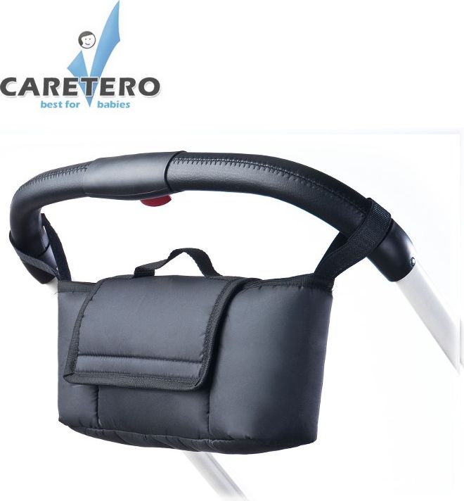 Taška na kočárek CARETERO mini Černá - obrázek 1