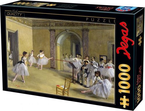 D-TOYS Puzzle Taneční škola 1000 dílků - obrázek 1