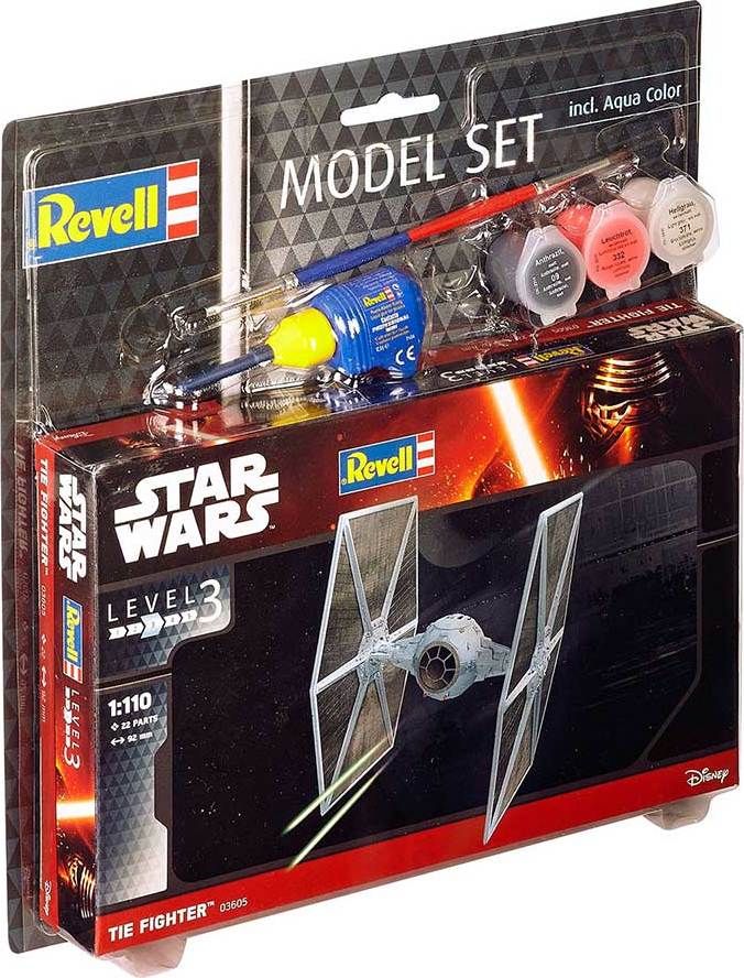 REVELL ModelSet SW 63605 - TIE Fighter (1:110) - obrázek 1