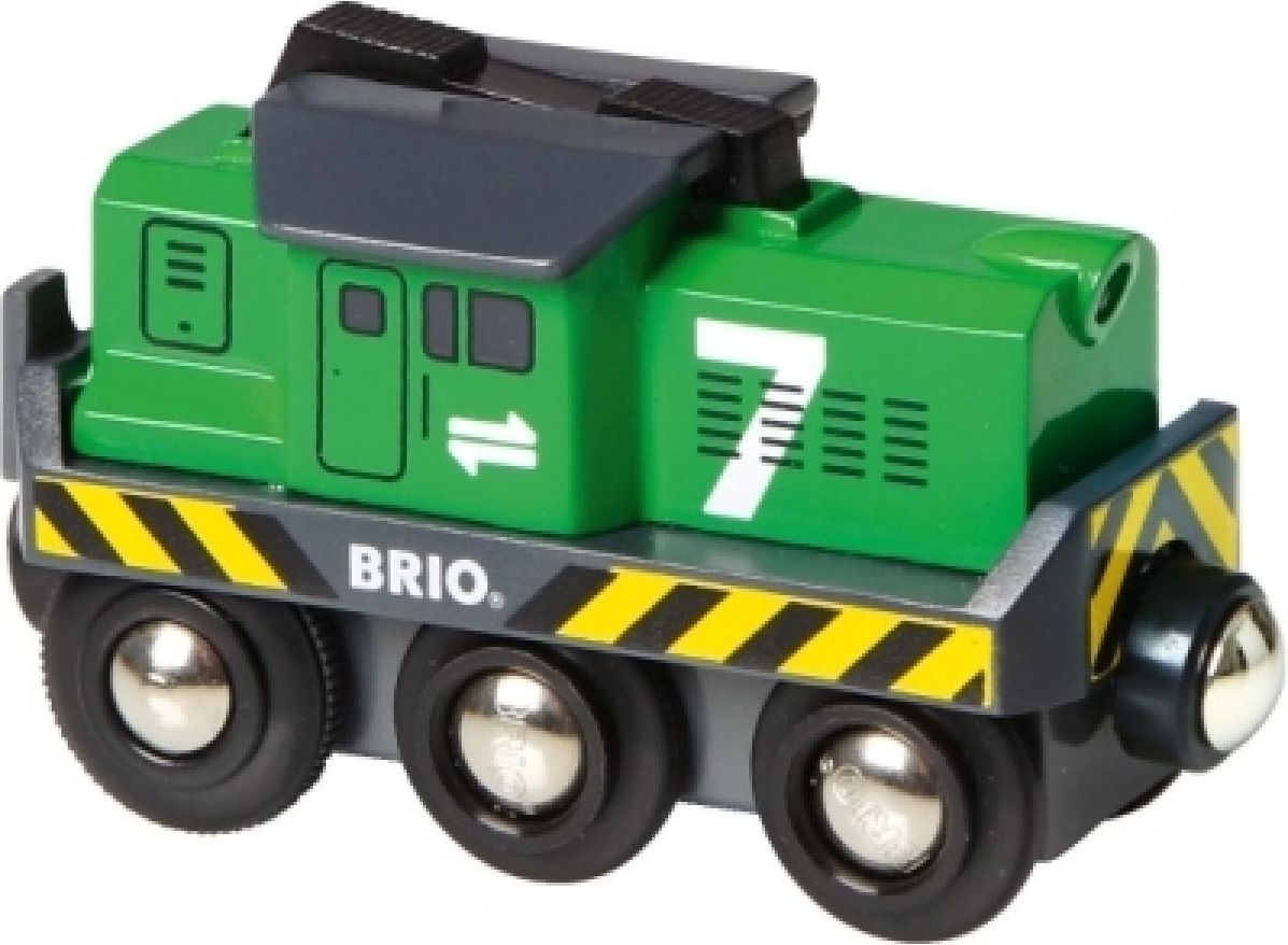 Brio 33214 - Elektrická lokomotiva zelená - obrázek 1