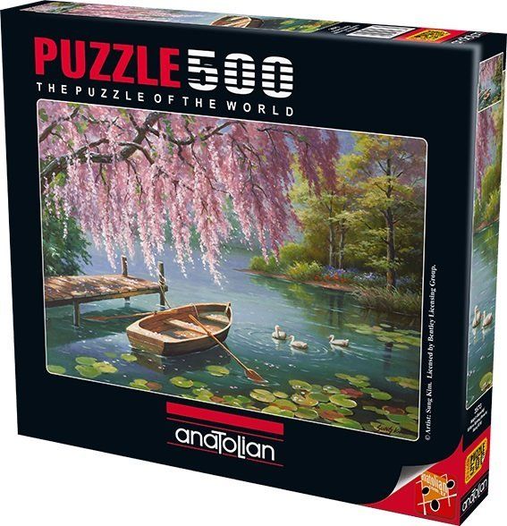 ANATOLIAN Puzzle Jarní krása vrb 500 dílků - obrázek 2