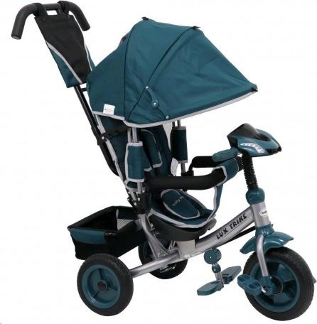 Dětská tříkolka s LED světly Baby Mix Lux Trike zelená, Zelená - obrázek 1