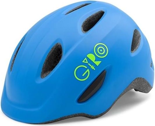 Giro Scamp Mat Blue/Lime S-(49-53) - obrázek 2