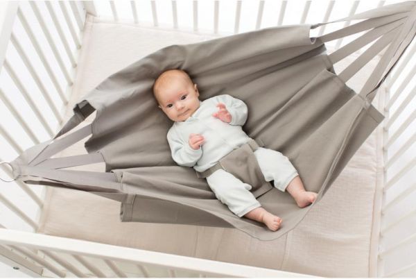 Babylonia Baby Hammock závěsné houpací lůžko pro miminko col. 280 taupe - obrázek 1