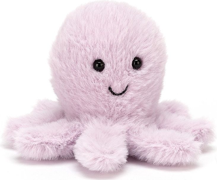 Jellycat Fluffy Octopus uni - obrázek 1