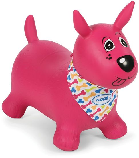 Ludi Skákací pes růžový - obrázek 1
