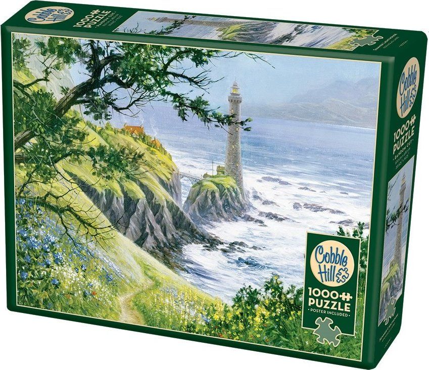 COBBLE HILL Puzzle Maják v létě 1000 dílků - obrázek 3