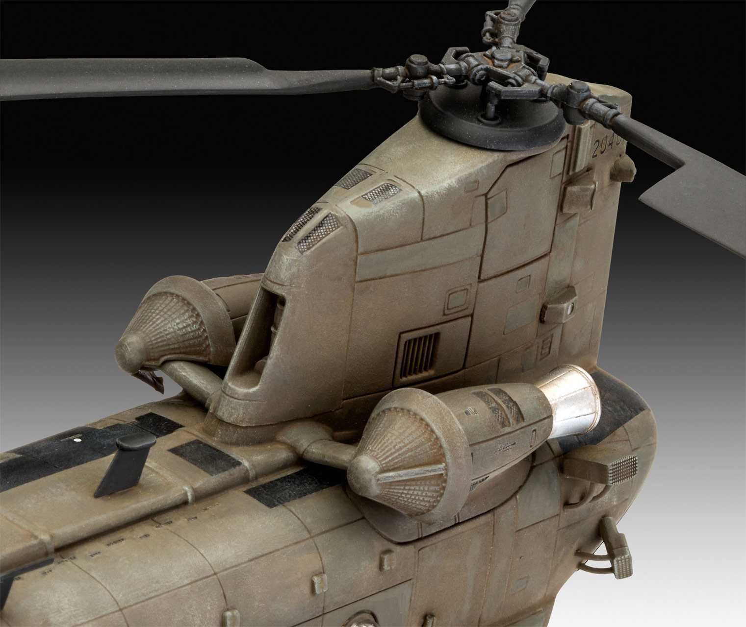 REVELL Plastic ModelKit vrtulník 03876 - MH-47 Chinook (1:72) - obrázek 4