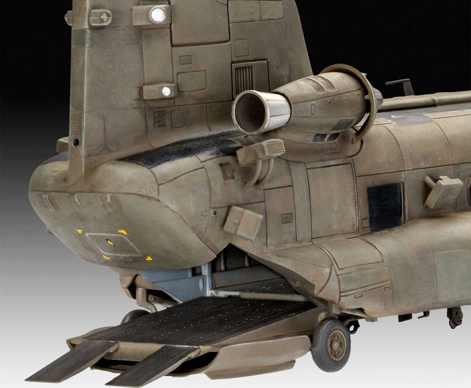 REVELL Plastic ModelKit vrtulník 03876 - MH-47 Chinook (1:72) - obrázek 6