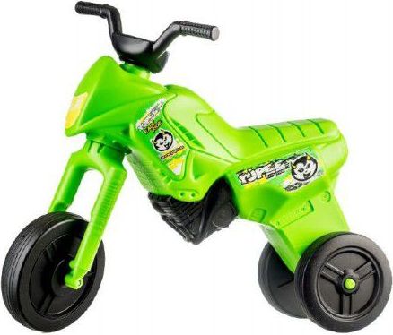 Enduro Yupee zelené velké plast výška sedadla 31cm nosnost do 212m+ - obrázek 1