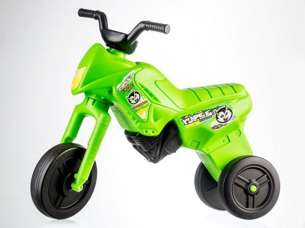 Enduro Yupee zelené velké plast výška sedadla 31cm nosnost do 212m+ - obrázek 3