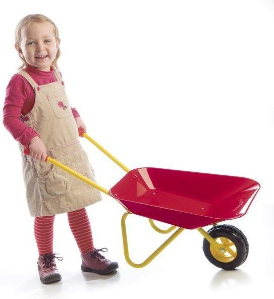TEDDIES Plechové kolečko velké červené - obrázek 2