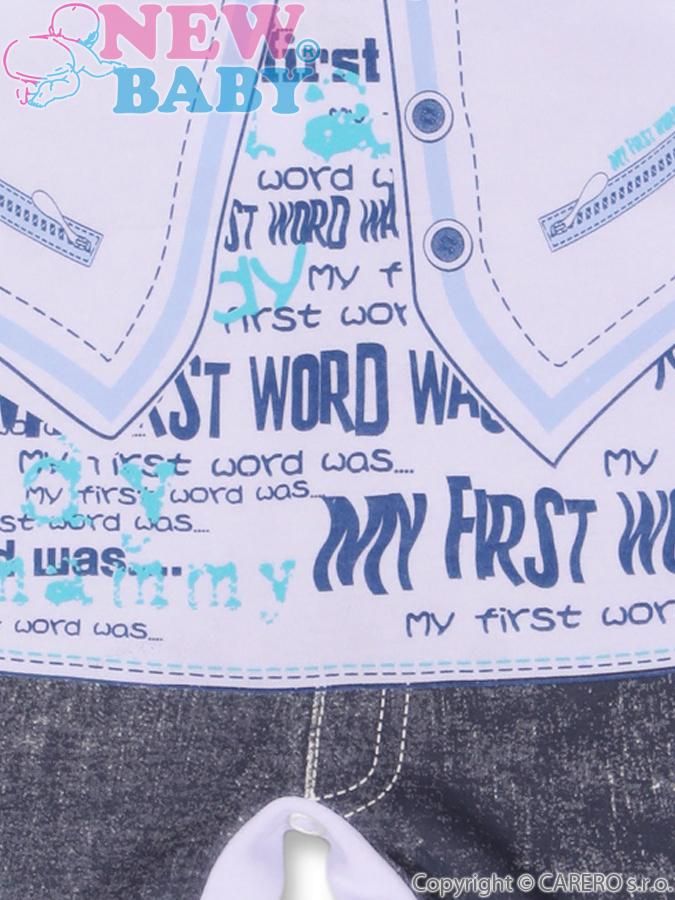 Kojenecké dupačky vel. 62 New Baby Jeans modré - obrázek 2