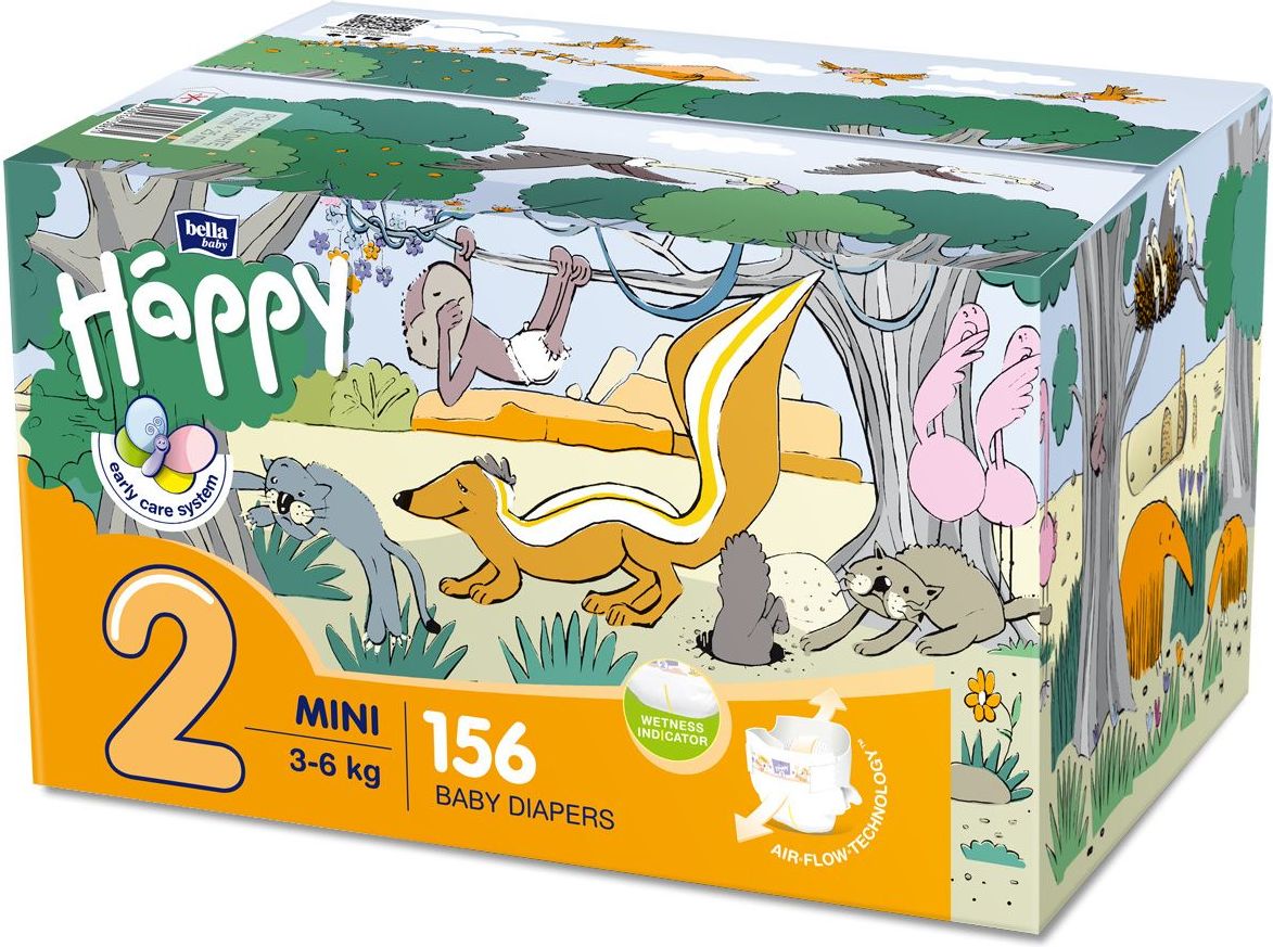 Bella Baby Happy Mini Box  2 x 78 ks - obrázek 1