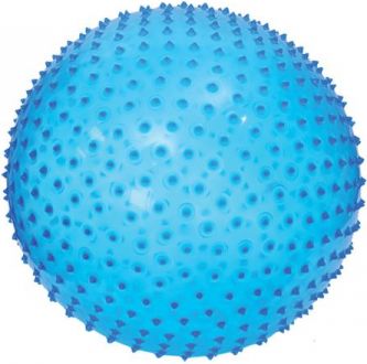 Ludi Skákací a masážní míč 45cm modrý - obrázek 1