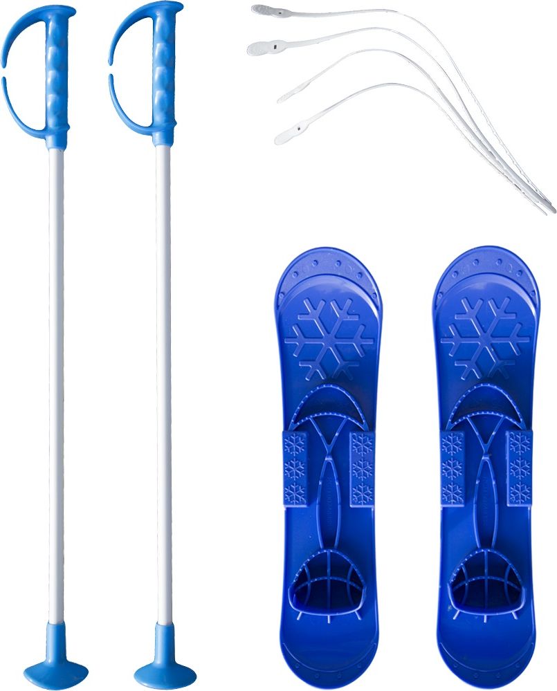 Baby Ski Big Foot 42 cm - modré - obrázek 1