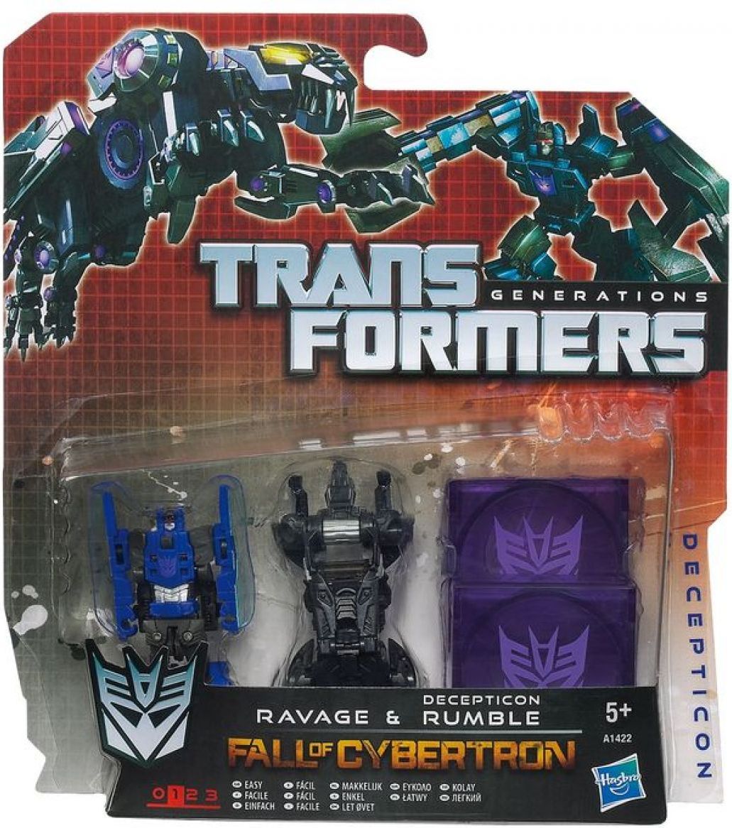Hasbro Transformers disky Decepticon Frenzy a Ratbat - obrázek 1