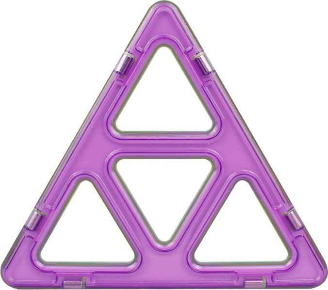 Magnetická stavebnice MAGFORMERS Supertrojúhelníky 12ks - obrázek 2