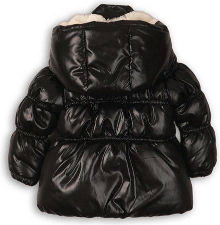 Minoti Bunda dívčí zimní Puffa černá 80/86 - obrázek 3