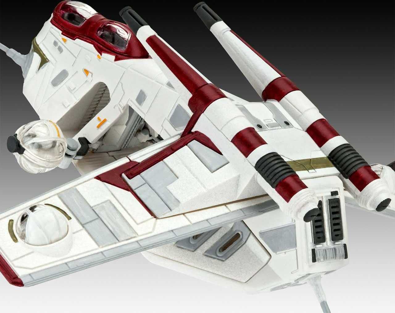 REVELL Plastic ModelKit SW 03614 - Obi-Wan's Jedi Starfighter (1:80) - obrázek 6
