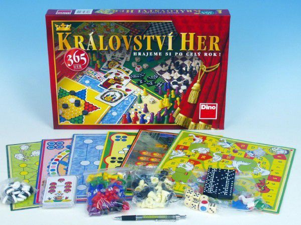 Království 36her - soubor her společenská hra v krabici 43x30x5cm - obrázek 1