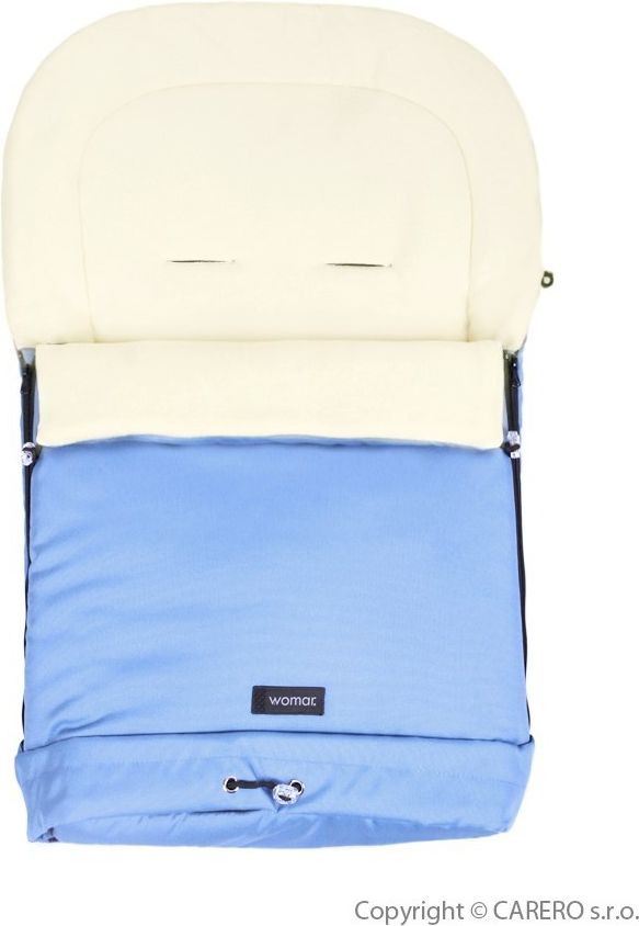 Fusák Womar 3v1 fleece světle modrý - obrázek 1