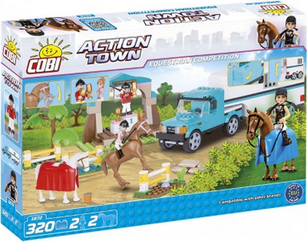 Cobi Action Town 1872 Equestrian Competition - obrázek 1