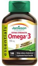 Jamieson Omega-3 EXTRA 700 mg 100 kapslí - obrázek 1