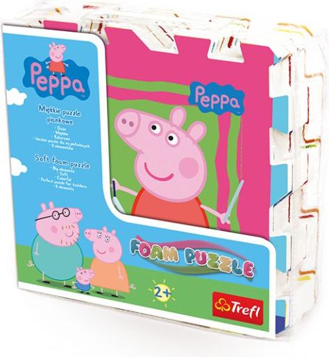 Trefl puzzle Peppa Pig 32 x 32 x 1,5 cm 8 ks - obrázek 3