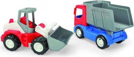 WADER Auto stavební Tech truck v plast - obrázek 2