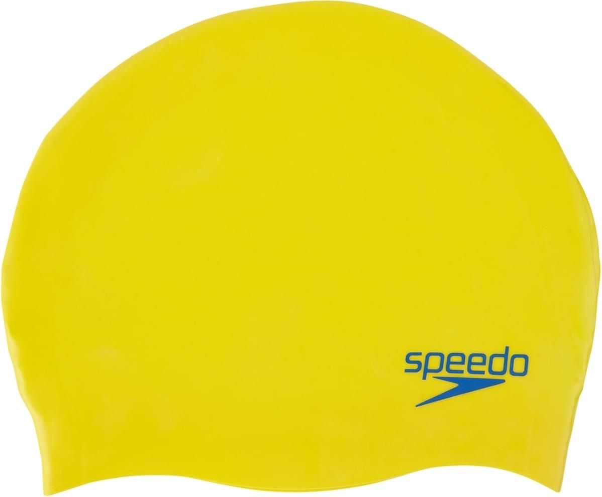 Speedo Plain Moulded Silicone Junior - empire yellow/neon blue uni - obrázek 1