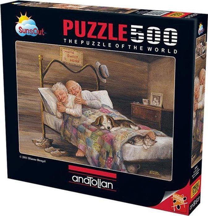 ANATOLIAN Puzzle Všude dobře, doma nejlíp 500 dílků - obrázek 2