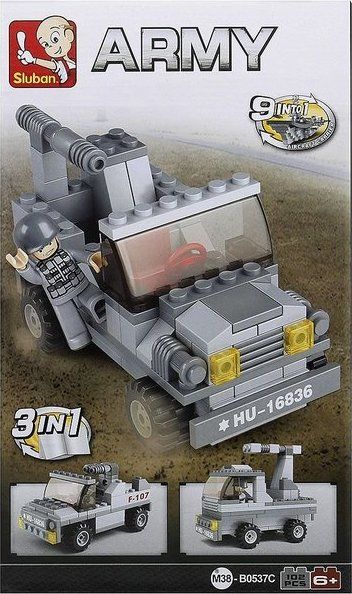 Sluban Army 9into1 M38-B0537C Raketomet 3v1 - obrázek 2