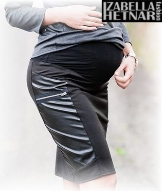 Be MaaMaa Sukně REA - černá - obrázek 1
