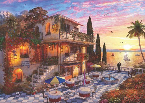 ANATOLIAN Puzzle Středomořská romance 3000 dílků - obrázek 1