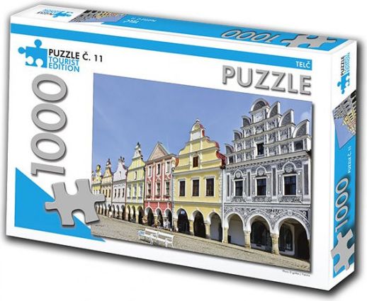 TOURIST EDITION Puzzle Telč 1000 dílků (č.11) - obrázek 1