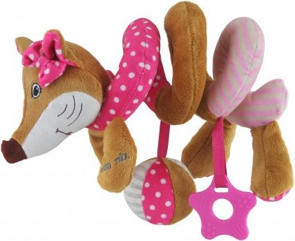 Spirála na postýlku Baby mix růžová Lištička - obrázek 1