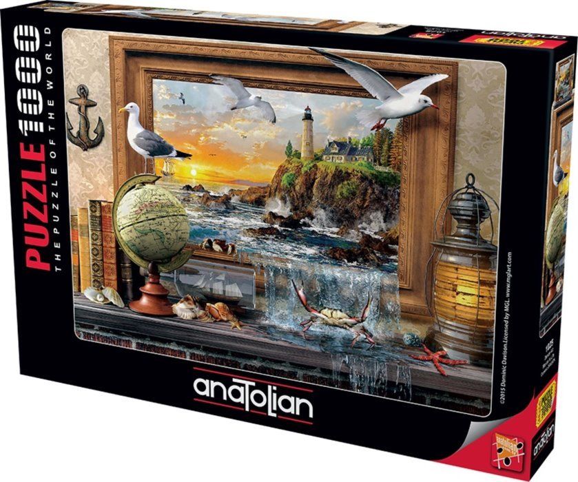ANATOLIAN Puzzle Živé pobřeží 1000 dílků - obrázek 2