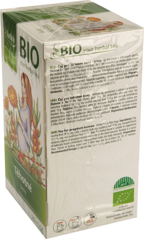 Apotheke BIO Těhotné ženy čaj nál.sáčky 20x1.5g - obrázek 2