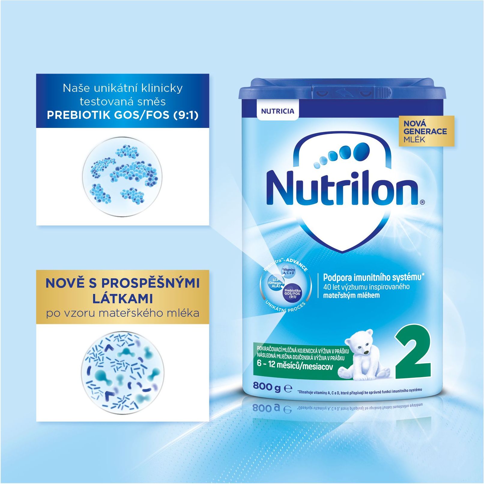 Nutrilon 2 6pack 6x800 g - obrázek 3