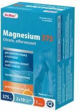 Dr.Max Magnesium Citrat 375 mg 20 šumivých tablet - obrázek 1