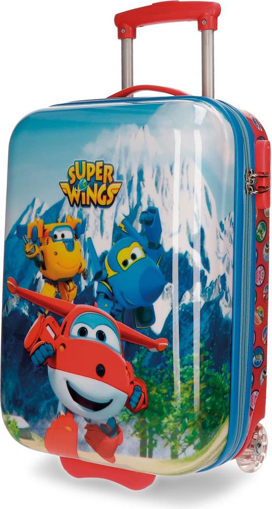 JOUMMABAGS Cestovní kufr Super Wings mountain ABS, objem 26 l - obrázek 1