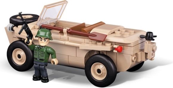 Cobi 2188 II WW VW typ 166 Schwimmwagen, 120 k, 1 f - obrázek 4