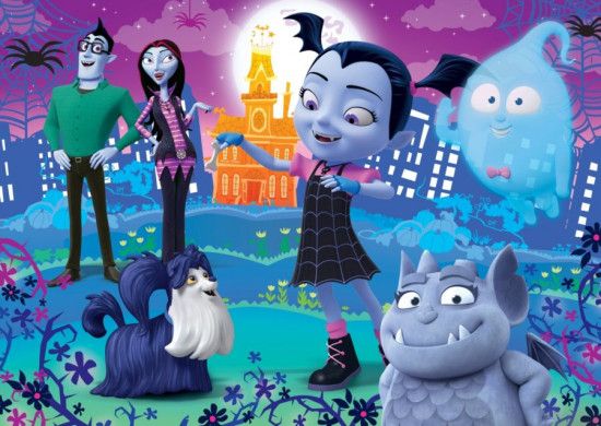 CLEMENTONI Puzzle Vampirina MAXI 30 dílků - obrázek 1