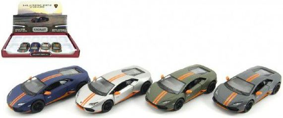 KINSMART Auto model 1:36 Lamborghini Huracán LP610-4 Avio kov 13cm PB - obrázek 1