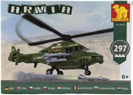 Dromader 22513 Vojáci Vrtulník 297ks - obrázek 1