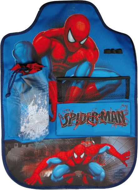 Spiderman - Chránič sedadla s kapsami - obrázek 1