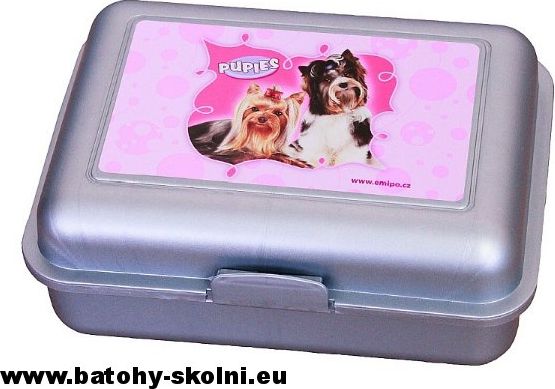 Krabička - box na svačinu Emipo > varianta Pupies - obrázek 1